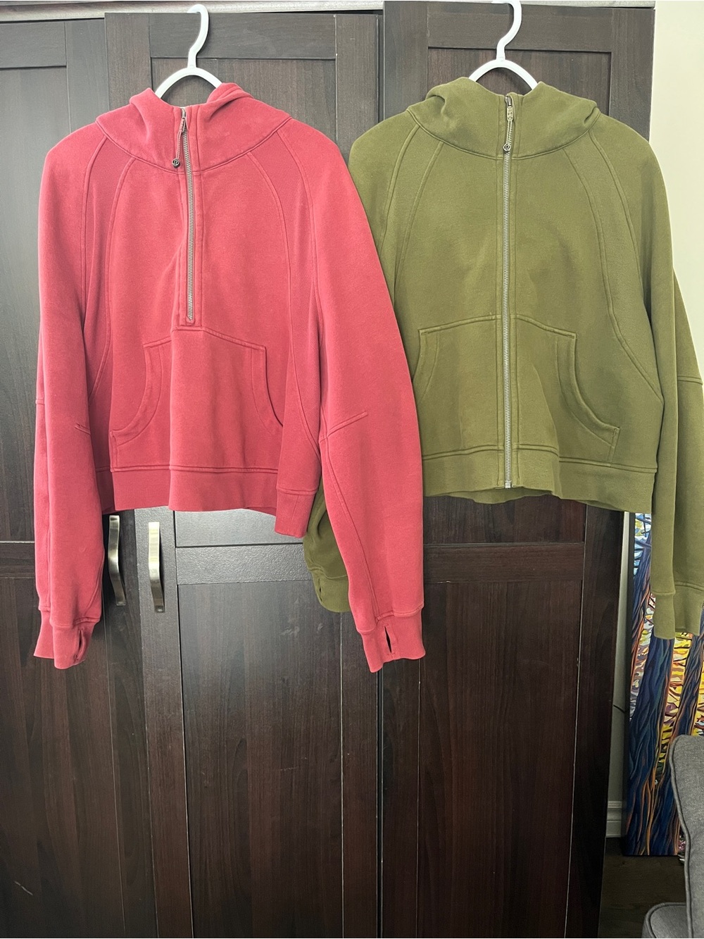 Bundle: Lululemon Scuba Oversized Hoodies Set (Half-Zip & Full-Zip)
